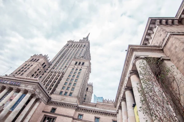 Üstten Görünüm Sarayı kültür ve bilim, Varşova, Polonya