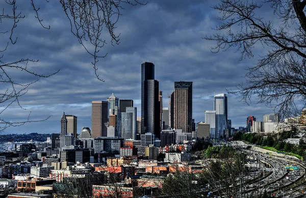 Veduta di Seattle da Beacon Hill — Foto Stock