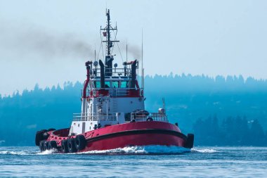 Okyanus gidiş Tug Puget Sound üzerinde çalışmalar devam etmektedir