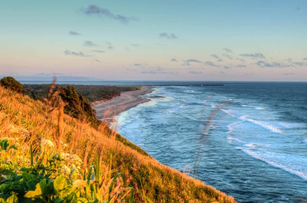 Playa en el faro de North Head — Foto de Stock