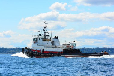 Okyanus gidiş Tug Puget Sound üzerinde çalışmalar devam etmektedir