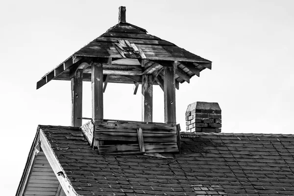 Weathered Schoolhouse in Rural Washington — Stock Photo, Image