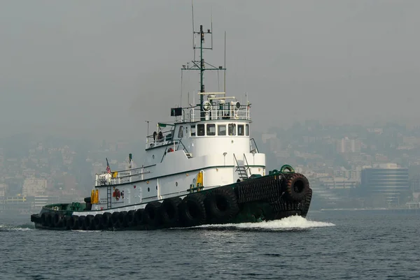 Ocean Going Tug En cours sur Puget Sound — Photo