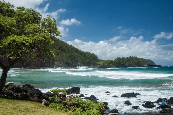 Plaj sahne üzerinde Maui, Merhaba — Stok fotoğraf
