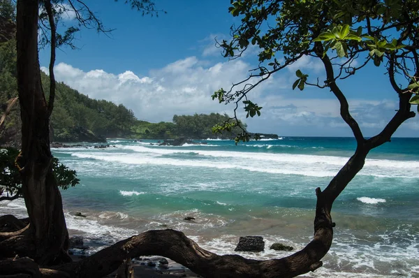 Scena di spiaggia su Maui, HI — Foto Stock