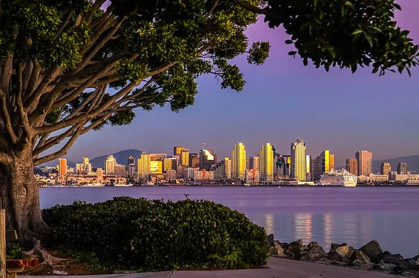 San Diego sunset — Stockfoto