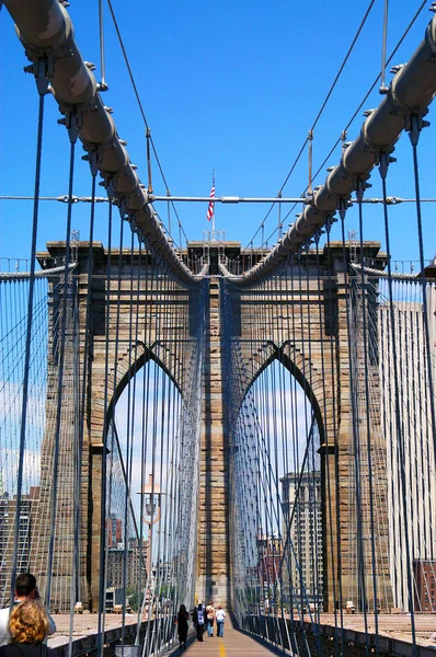 Brooklyn bridge — Stockfoto