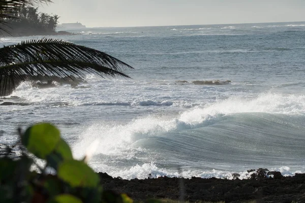 Scena della spiaggia di Porto Rico — Foto Stock