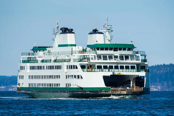 Ferry en Puget Sound — Foto de Stock
