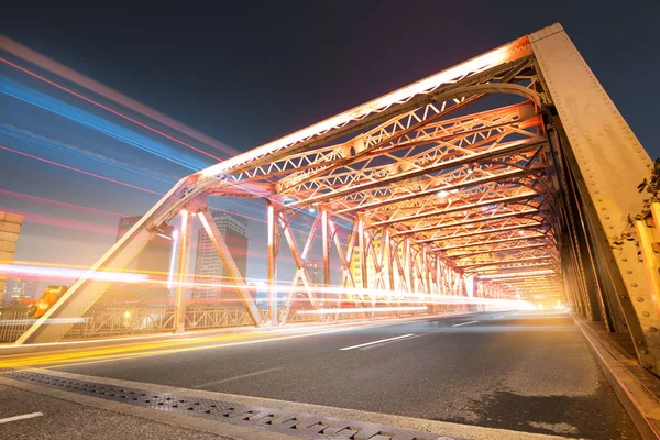 Night Modern Bridge — Stock Photo, Image