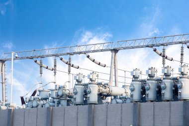 Yüksek gerilim güç Trafo Merkezi