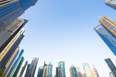 Şangay Dünya Finans Merkezi gökdelenler lujiazui grubunda