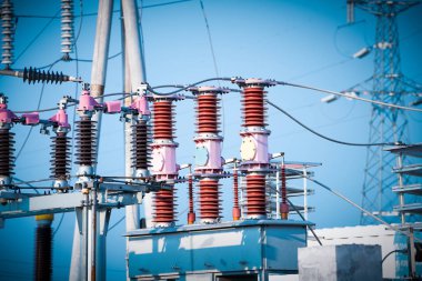 Yüksek gerilim güç Trafo Merkezi