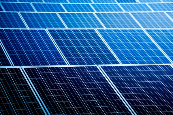 Fotovoltaïsche Panelen Voor Hernieuwbare Elektrische Productie Navarra Aragón Spanje — Stockfoto
