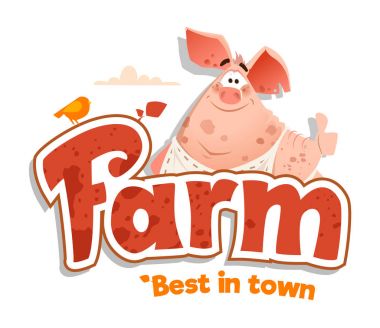 logo işareti şablon et Dükkanı çiftlik Restoran Menü Barbekü Tasarla