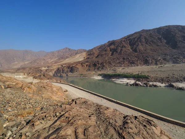 Río Indo en el norte de Pakistán — Foto de Stock