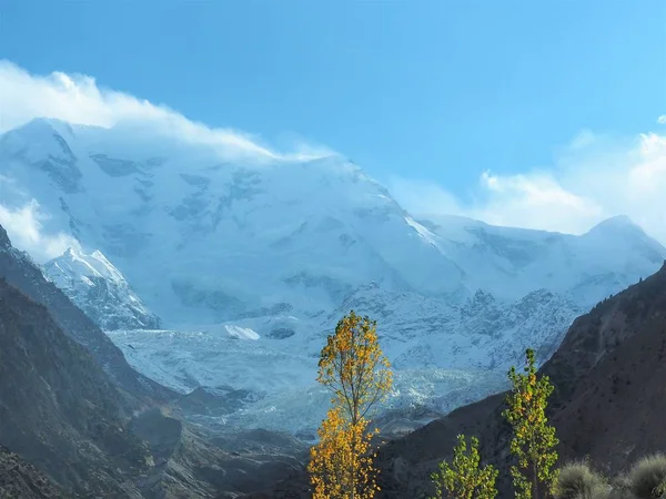 Close Up Of Rakaposhi Glacier Mountain Peak, Nagar, GilgitBaltistan, Pakistan