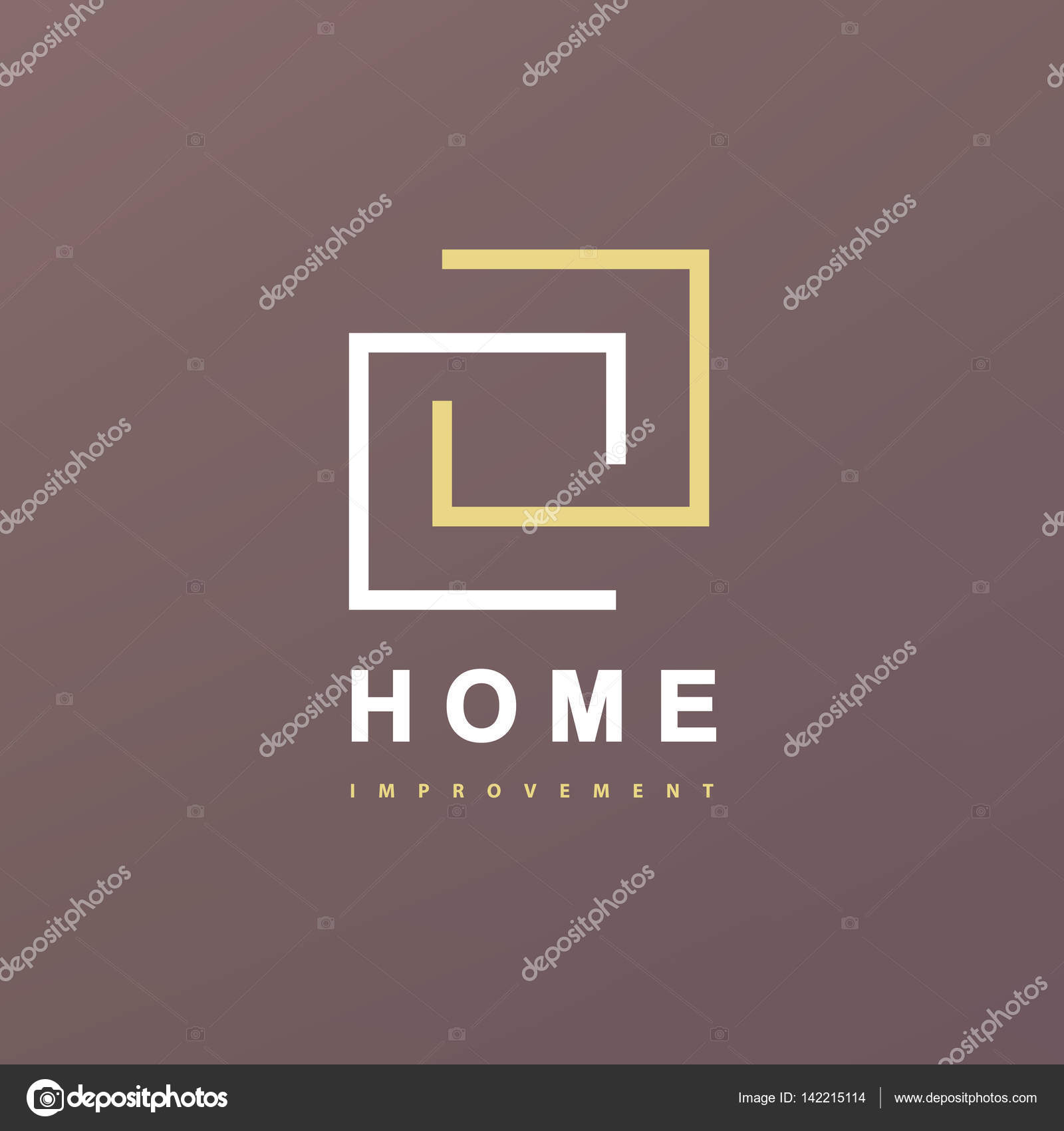 Home Verbesserung Abstrakte Logo Home Interior Renovieren