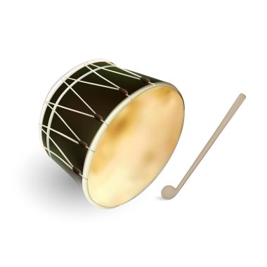 Ramazan davul izole