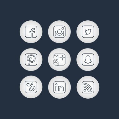 Sosyal medya simgeleri