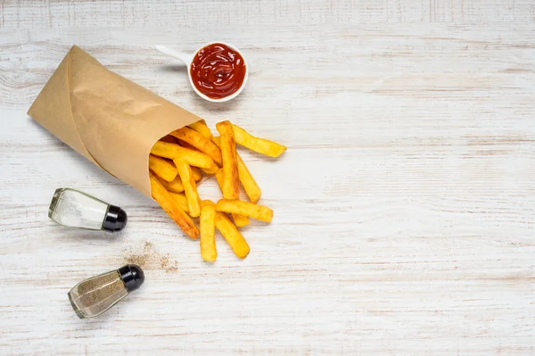 Kopyalama alanı alanı ile kızarmış patates