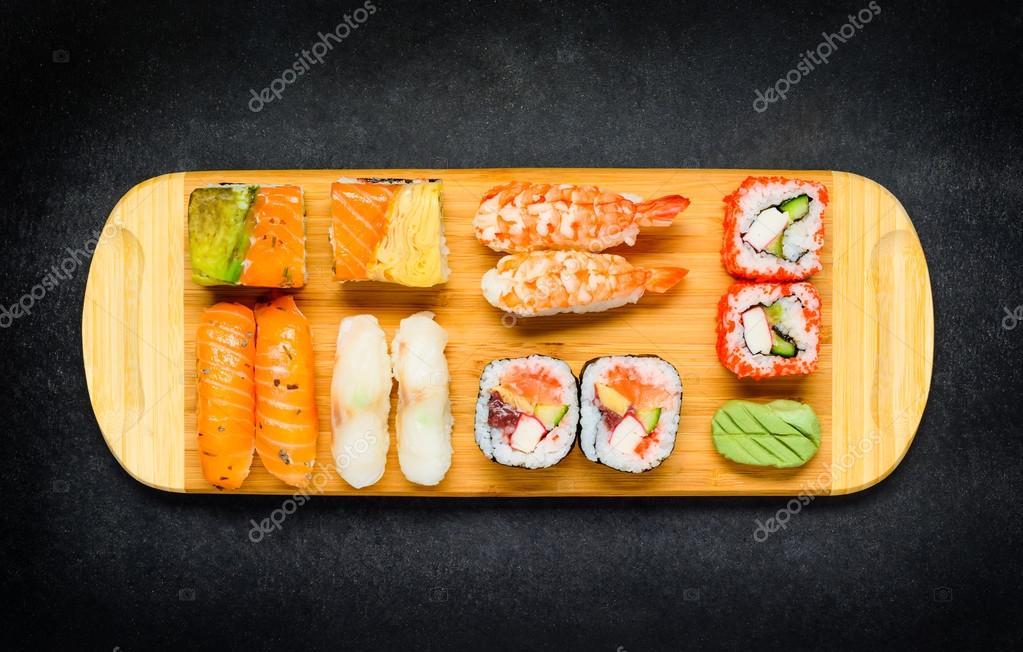 Japanese Delicacy Surimi and Sashimi Stock Photo by ©daniel.draghici