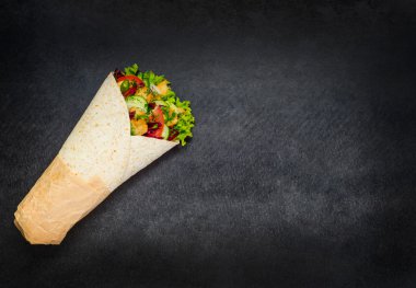 Shawarma kopya alanı ile