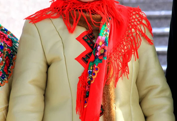 Traje nacional ucraniano , — Foto de Stock