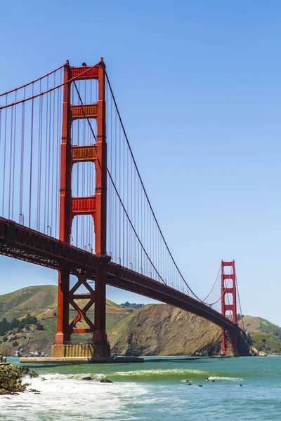 Ponte cancello dorato — Foto Stock