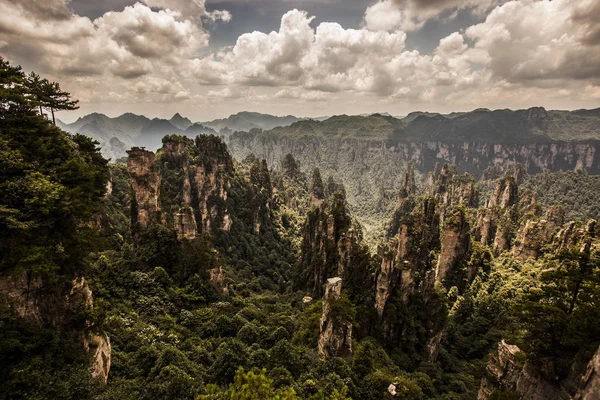 Zhangjiajie en Hunan, Chine — Photo