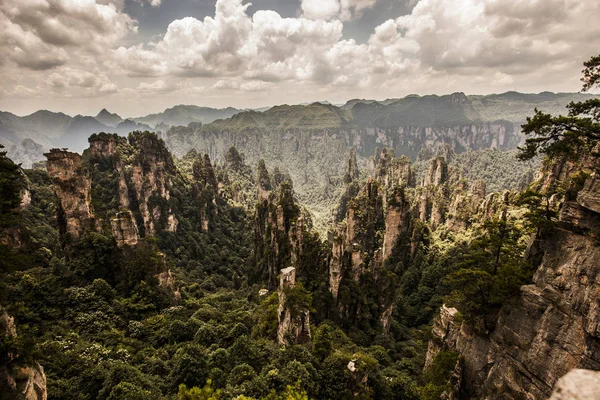 Zhangjiajie v provincii Hunan, Čína — Stock fotografie