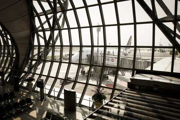 Aeroporto de Banguecoque terminal — Fotografia de Stock