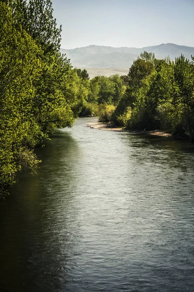 Paisaje del río Snake — Foto de Stock