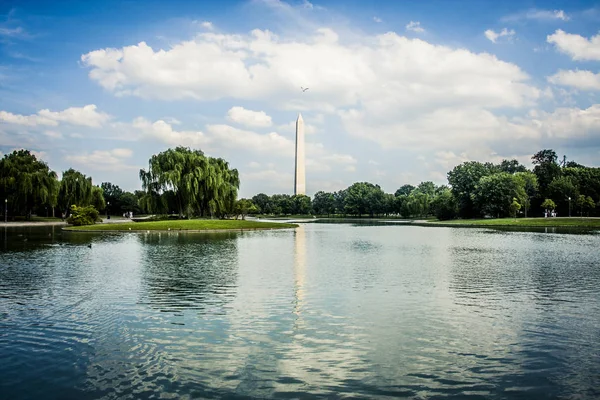 Vista di Washington Memorial — Foto Stock