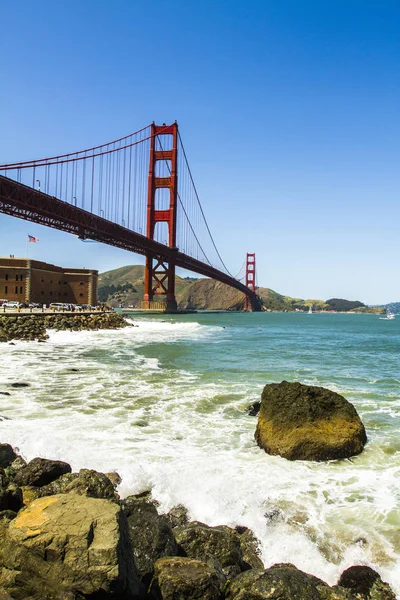 Golden Gate Bridge a San Francisco — Foto Stock