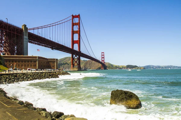 San Francisco 'daki Golden Gate Köprüsü — Stok fotoğraf