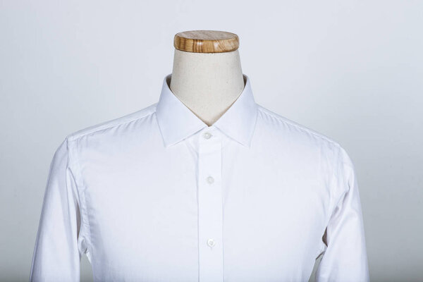 White shirt on a mannequin