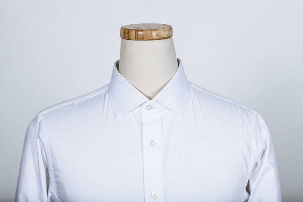 White shirt on a mannequin