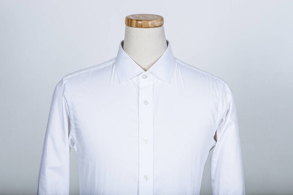 White shirt on a mannequin