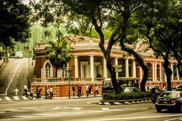 澳门的街景 — 图库照片