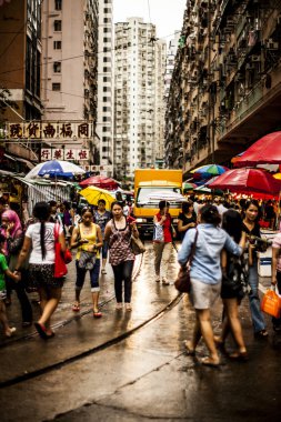 Hong kong sokaklarında