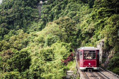 Hong kong peak tramvay