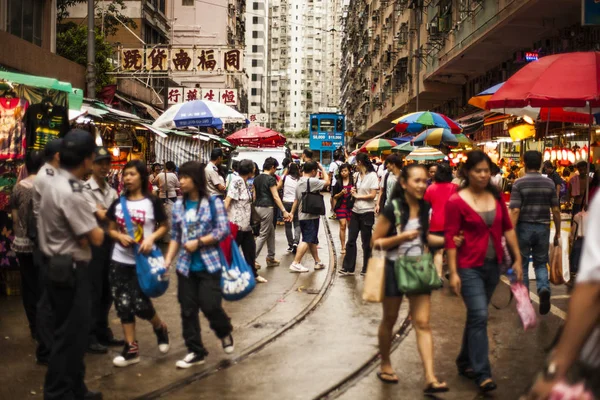 香港の通り — ストック写真