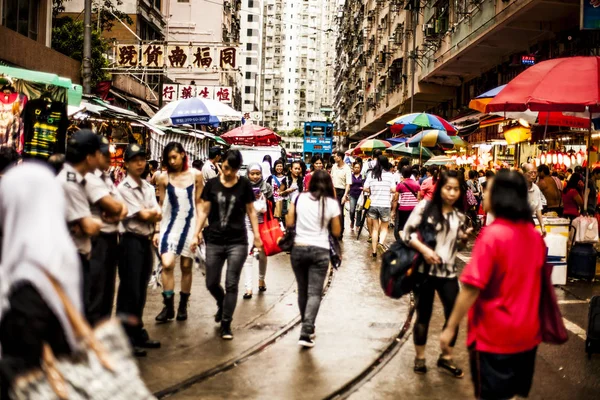 香港の通り — ストック写真