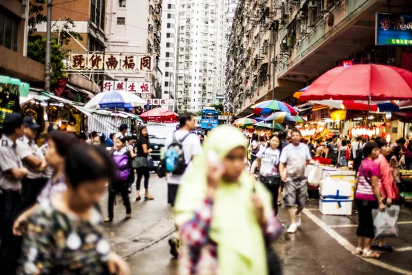 香港の通り — ストック写真