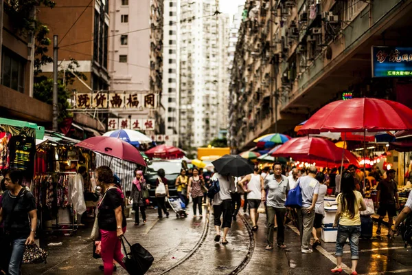 香港の通り — ストック写真