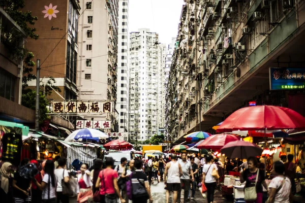 香港の通り — ストック写真