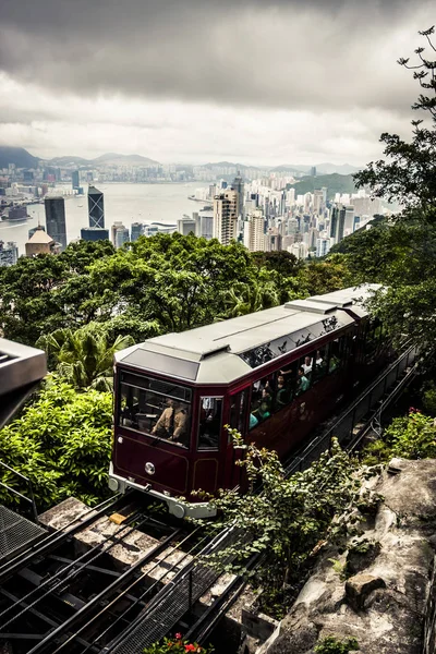 Tranvía pico de Hong Kong — Foto de Stock