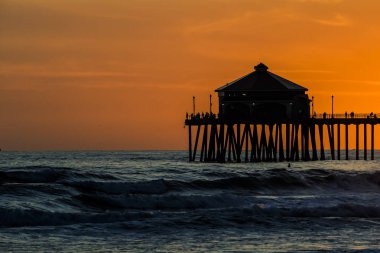 Pier Hunrington Plajı'nda