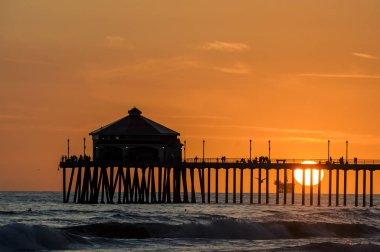 Pier Hunrington Plajı'nda